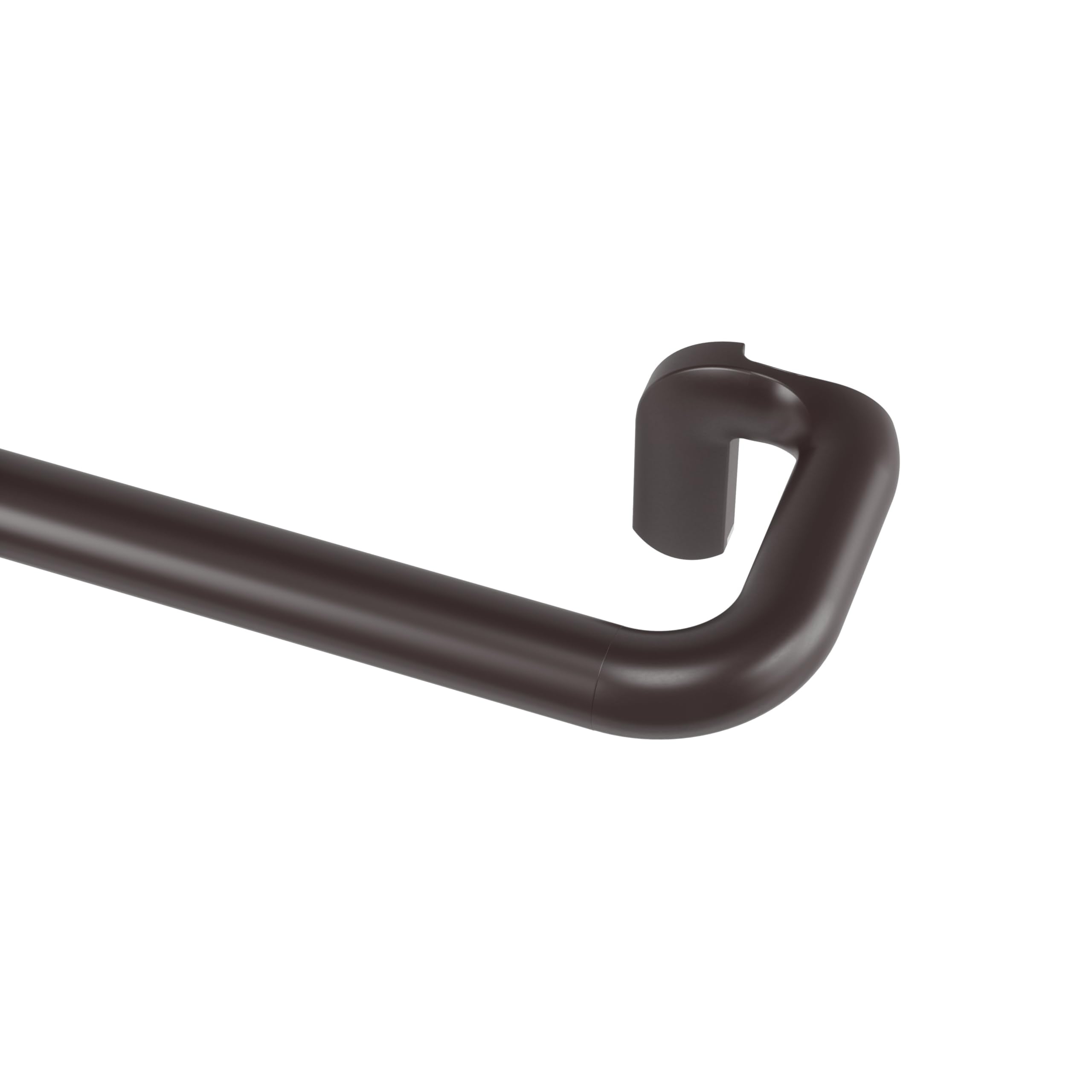 Umbra Twilight Curtain Rod Set – Wrap Around Design Ideal for Blackout or Room Darkening Panels, 28 to 48 Inches, Nickel
