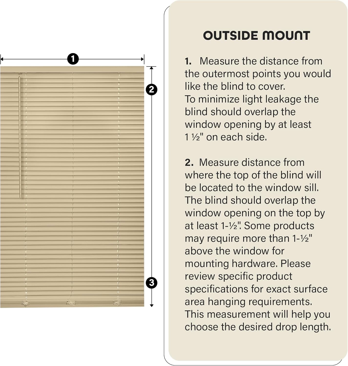 Cordless Room Darkening Mini Blind - 27 Inch Width, 64 Inch Length, 1" Slat Size - Mahogany - Cordless GII Deluxe Sundown Horizontal Windows Blinds for Interior by Achim Home Decor